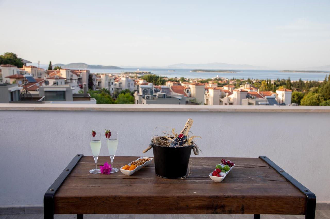 Urla 1867 Hotel Ildiri Buitenkant foto